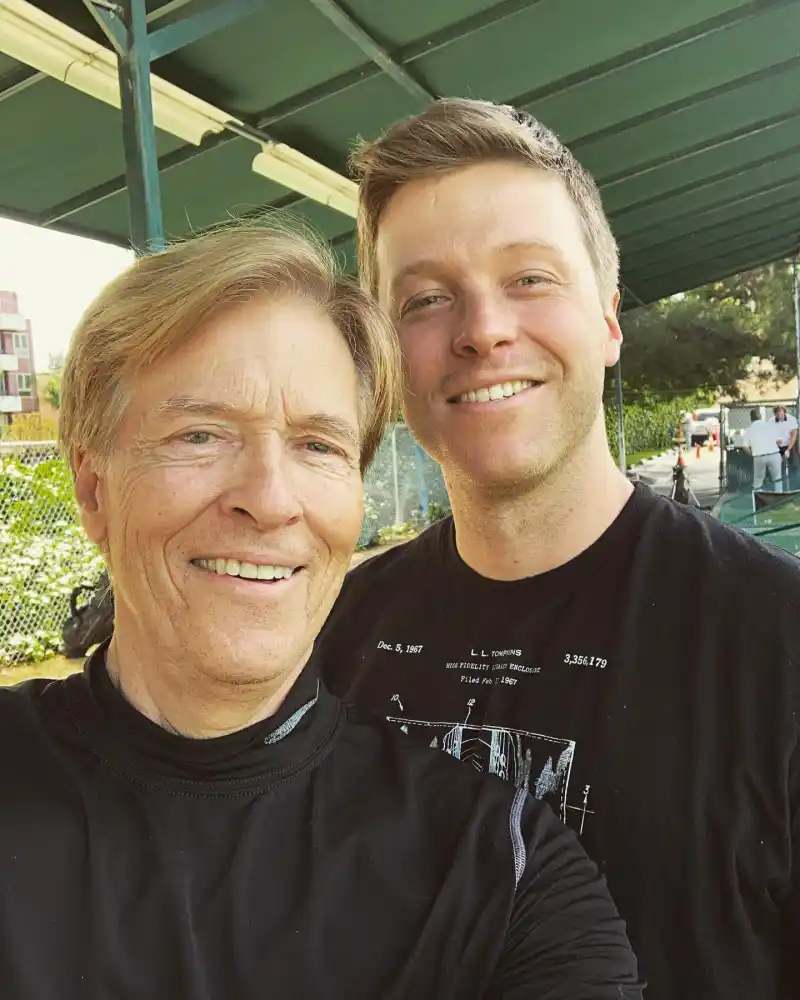 Actor Jack Wagner's Family Album With Sons Harrison and Peter