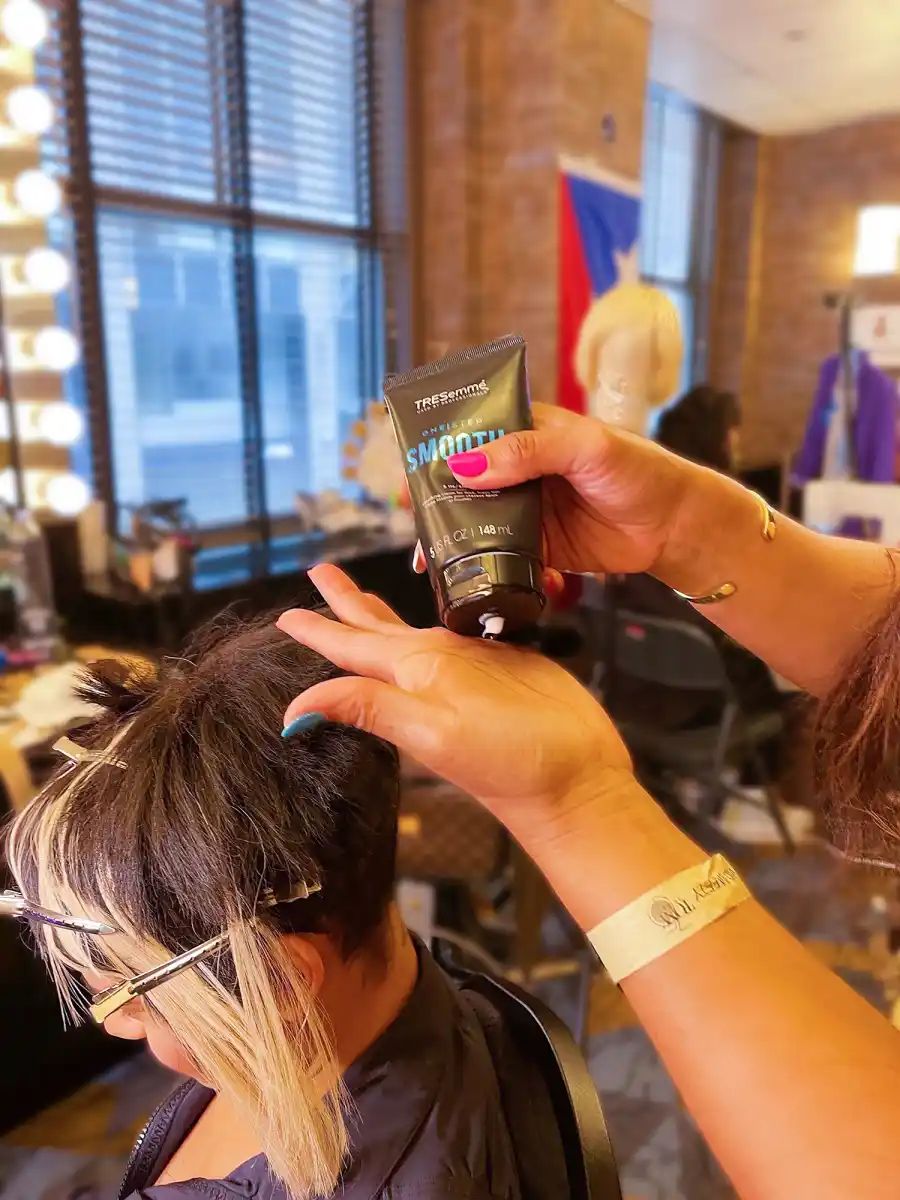 Ariana DeBose Tonys Hair BTS