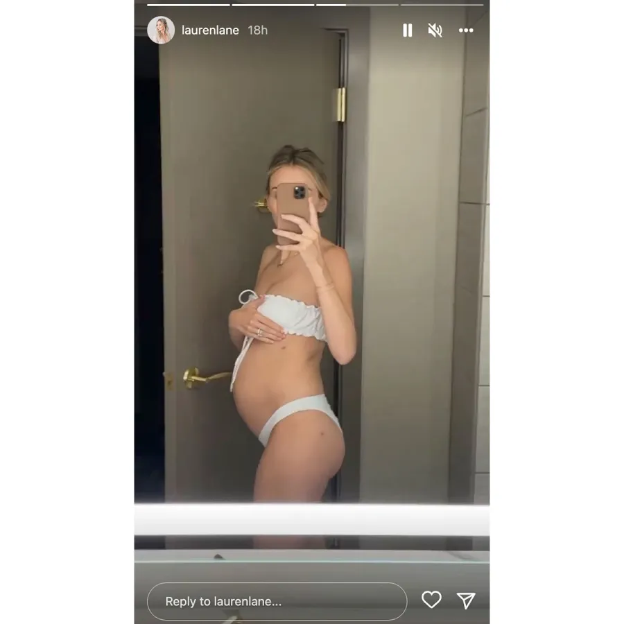 Baby No 2 Pregnant Lauren Bushnell Bump Album