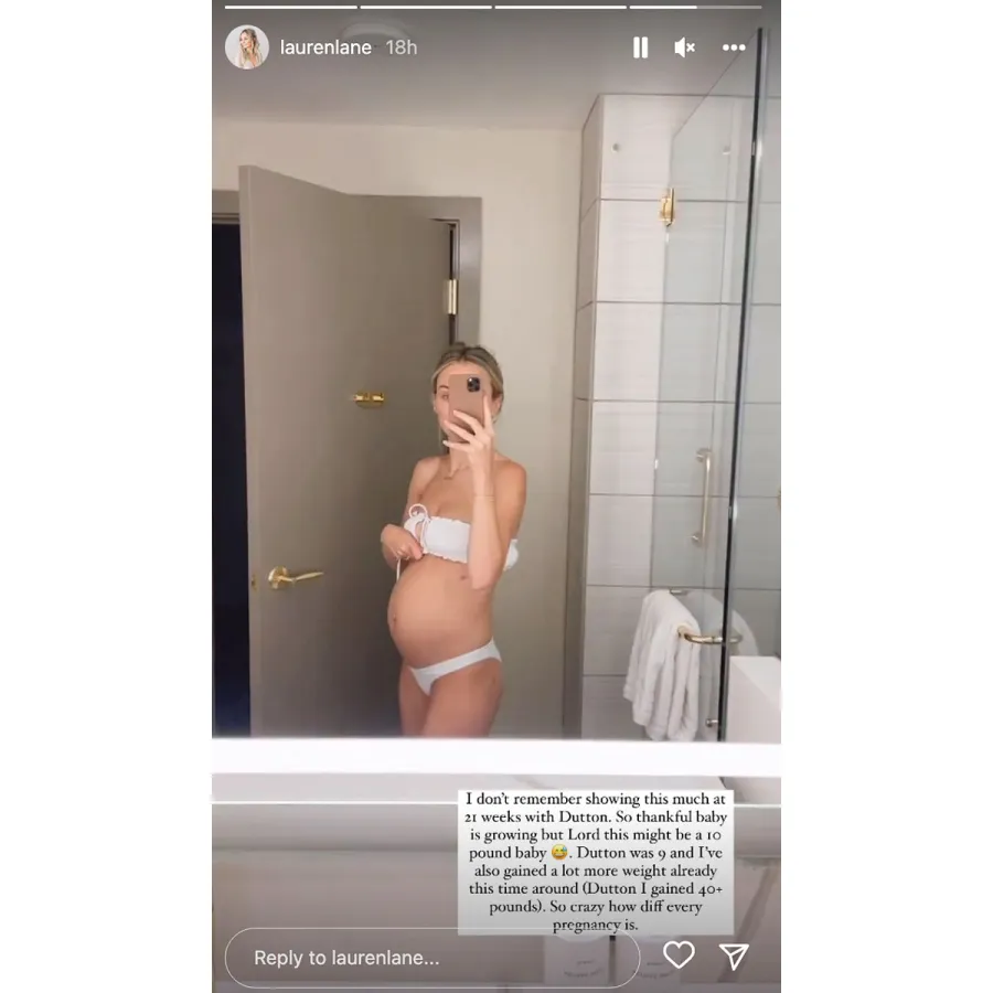 Baby No 2 Pregnant Lauren Bushnell Bump Album