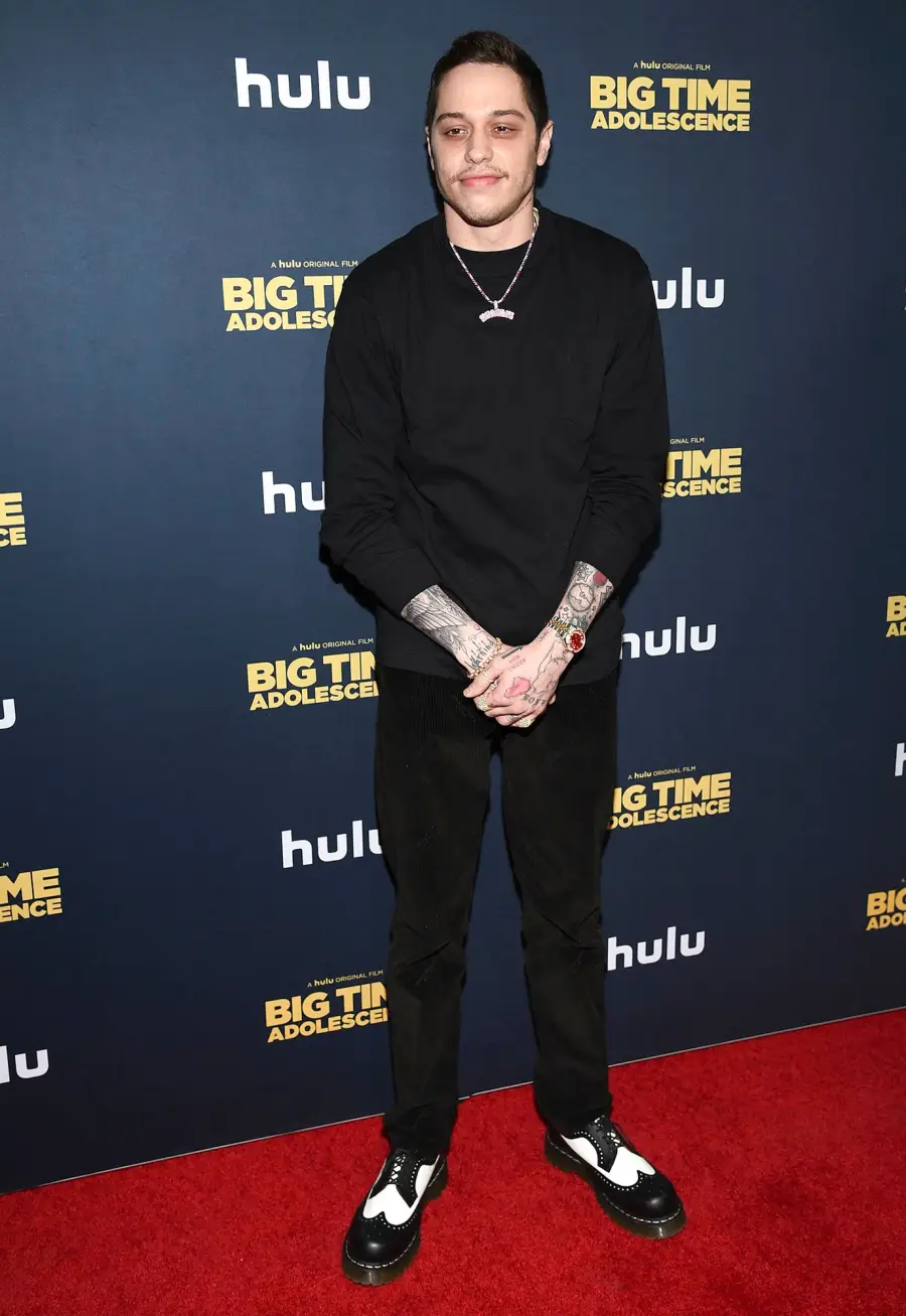 Big Time Adolescence Red Carpet Inside Pete Davidson Dramatic Fashion Evolution