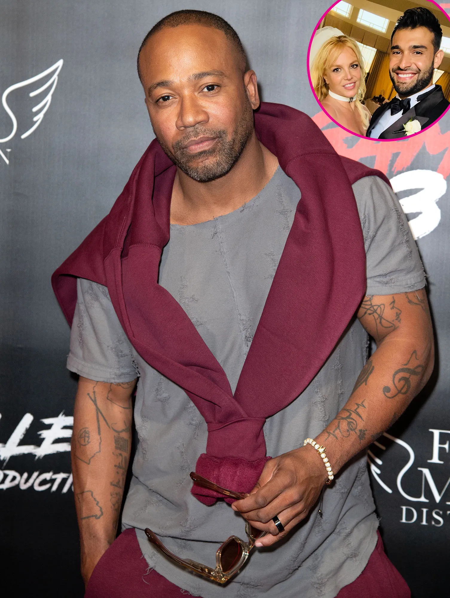 Britney Spears' Ex Columbus Short Congratulates Her on Sam Asghari Wedding