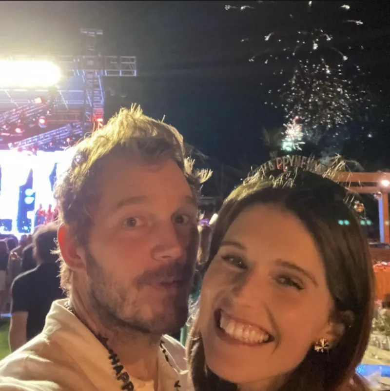 Chriss Pratt and Katherine Schwarzenegger