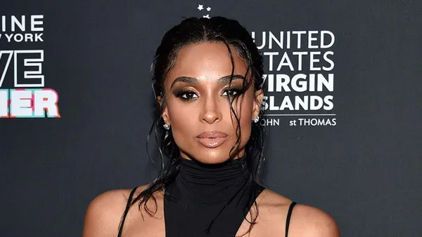 Ciara Wears Bodysuit Made of Sneakers