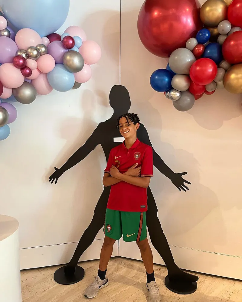 Cristiano Ronaldo Celebrates Twins Eva and Mateo's 5th Birthday