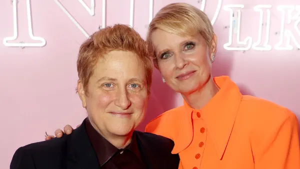 Cynthia Nixon's Wife Knew Her 'And Just Like That' Sex Scene Was 'Going to Be Hot