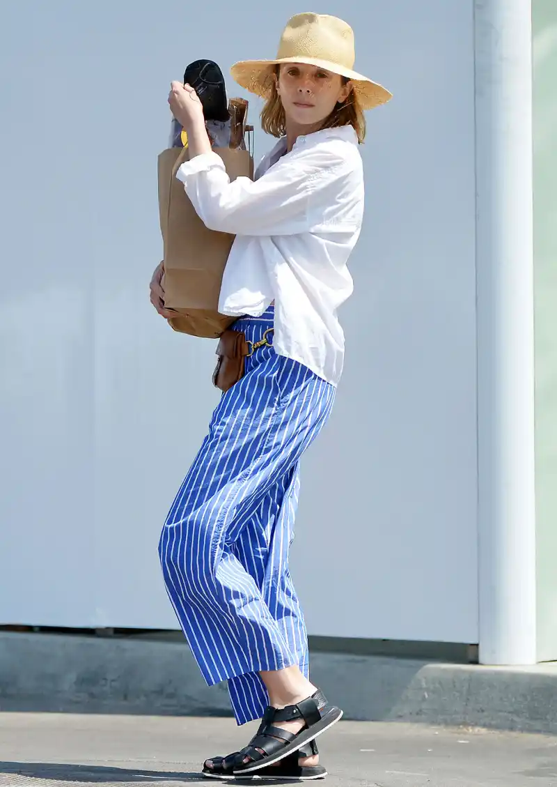 Elizabeth Olsen They Make Quick Grocery Runs Just Like Us