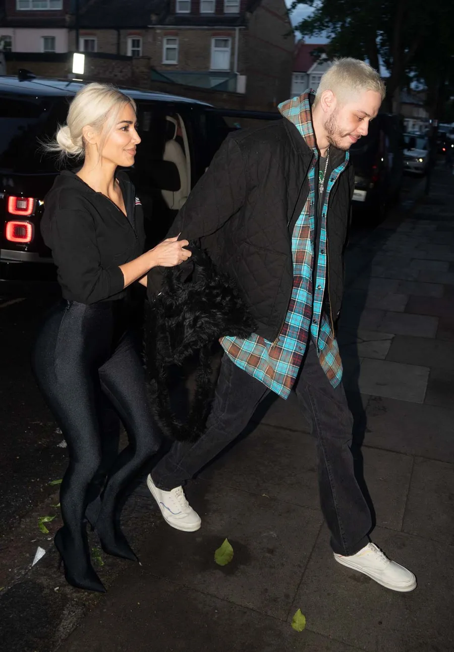 Every Time Pete Davidson Bonded With Girlfriend Kim Kardashians Kids