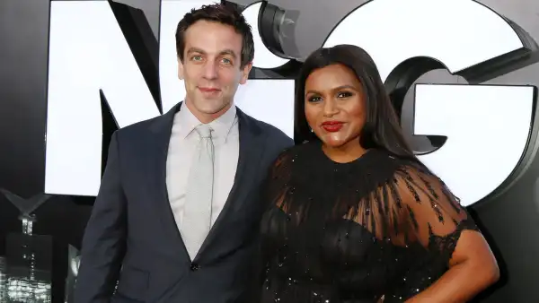Forever Friends Mindy Kaling BJ Novak Attend Red Sox Game Together