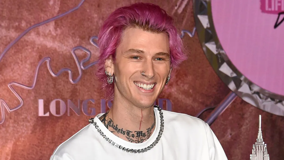 'I Don't Give a F--k'! MGK Smashes Champagne Glass on His Face at NYC Party