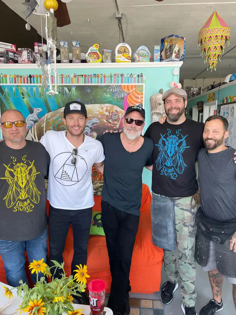 Jensen Ackles Jeffrey Dean Morgan Get Matching Tattoos