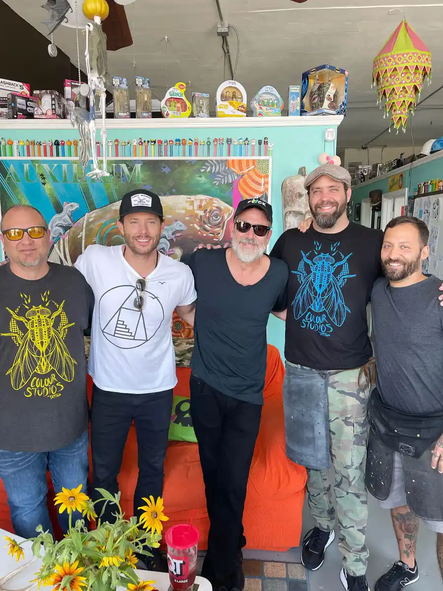 Jensen Ackles Jeffrey Dean Morgan Get Matching Tattoos