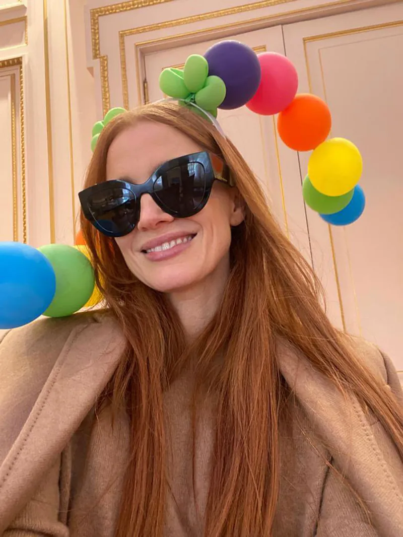 Jessica Chastain Stars Celebrating Pride in 2022