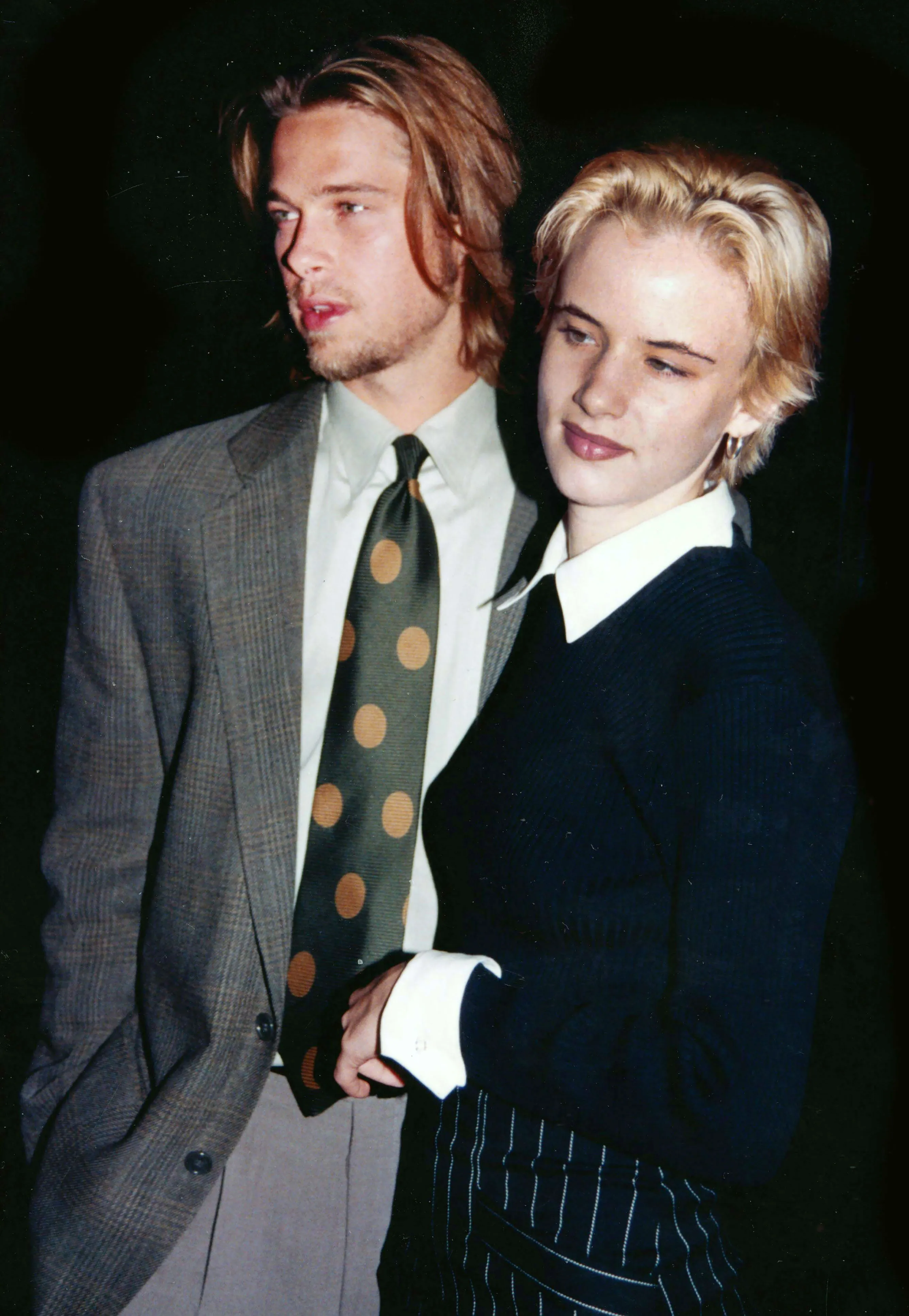 Juliette Lewis Recalls Dating Brad Pitt, Says She Would Borrow His Clothes in nyc 1990s