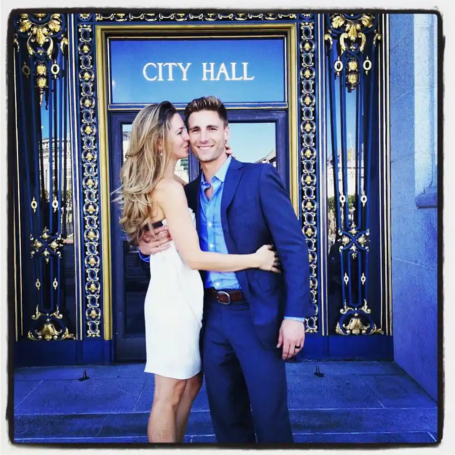 June 2012 Hallmark Channel Andrew Walker and Wife Cassandra Troy Relationship Timeline