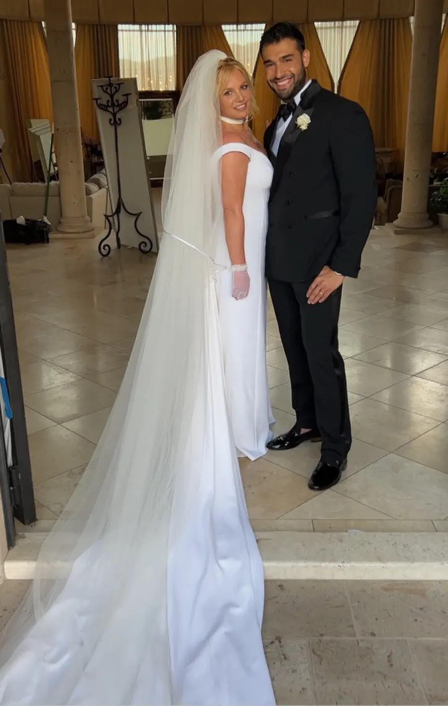 June 2022 Britney Spears and Sam Asghari Timeline of Their Relationship Wedding