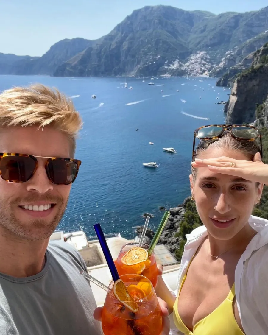 June 2022 Italy Kyle Cooke and Amanda Batula Timeline