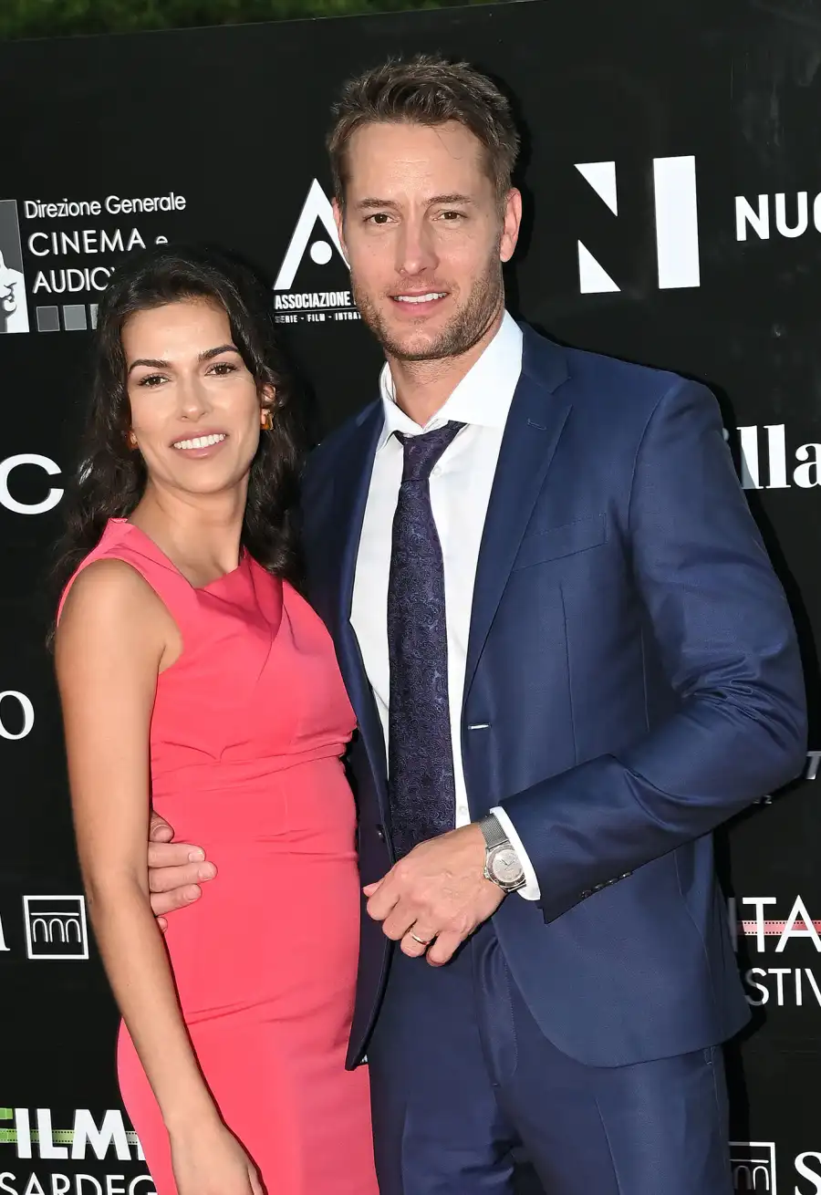 Justin Hartley and Wife Sofia Pernas Showed Some Rare PDA at Italian Awards Show