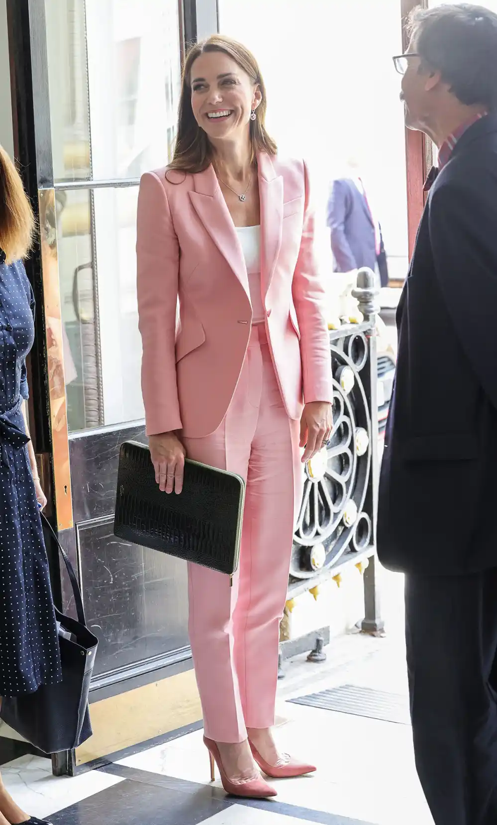 Kate Middleton Pretty Pink Suit