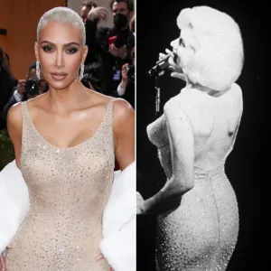 Kim Kardashian Accused of Damaging Marilyn Monroe Dress 2