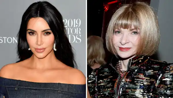 Kim Kardashian and Anna Wintour Show Off Their Matching Hairstyles: 'Bobbsey Twins'