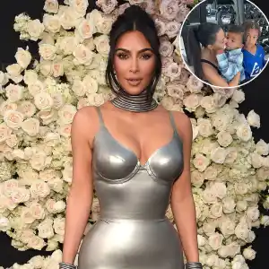 Kim Kardashian Publicly Scolds Sons Saint and Psalm for Misbehaving