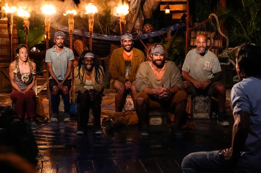 Lindsay Dolashewich, Romeo Escobar, Maryanne Oketch, Omar Zaheer, Jonathon Young and Mike Turner Survivor 42 Omar Zaheer Exit Interview