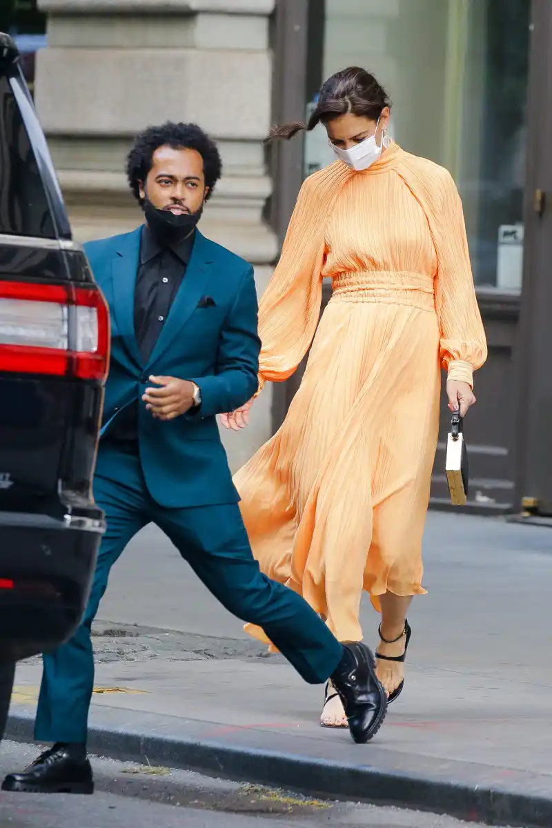 Katie Holmes and Bobby Wooten III's Relationship Timeline