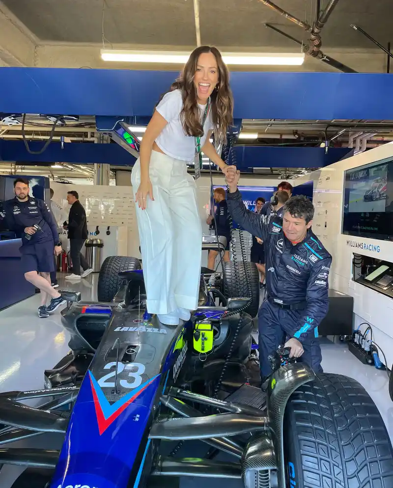 Minka Kelly Hollywood stars descended on Montreal this weekend to come out and support their favorite Formula 1 drivers at the Montreal Grand Prix. Euphoria/Titans star Minka Kelly was spotted rocking an all-white crop t shirt and wide leg pants as she made her way through the paddock. The beauty was seen in the Williams Racing garage getting a personal tour by F1 driver Alex Albon in which the actress jokingly hopped into the drivers’ seat