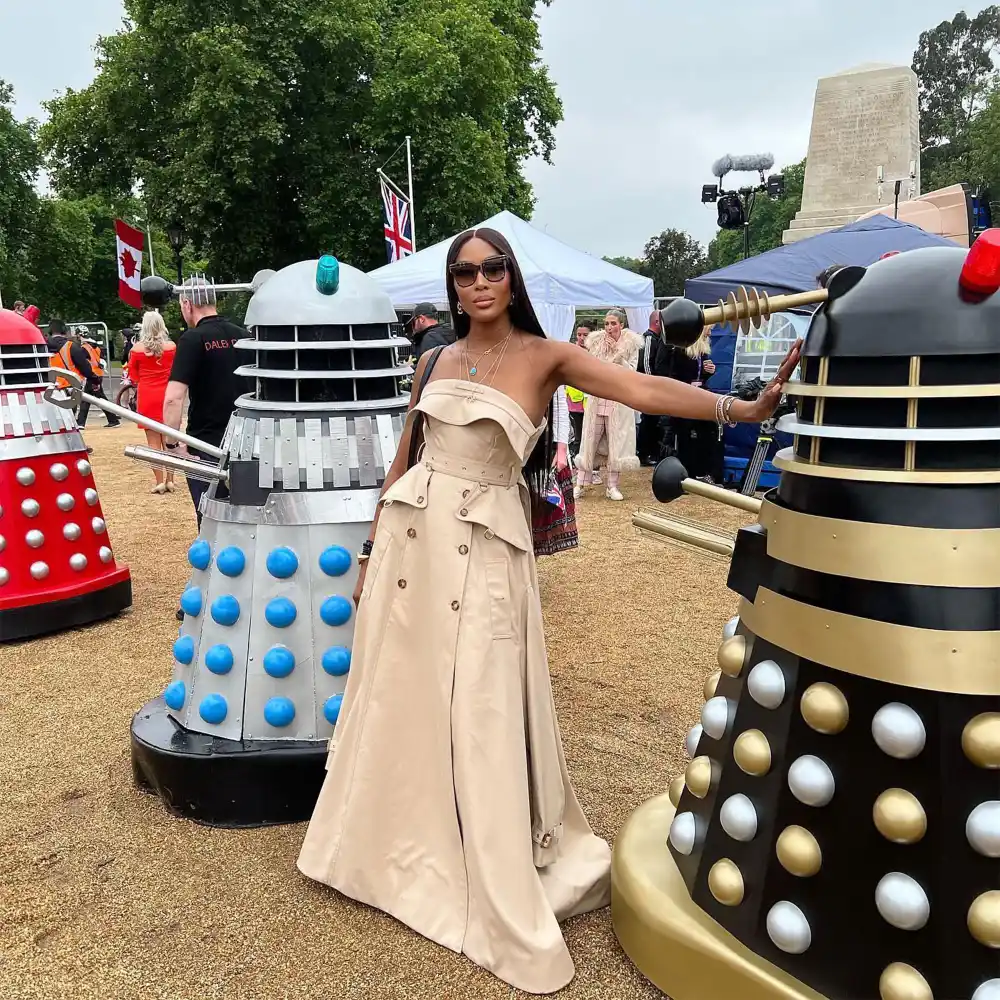 Naomi Campbell at Platinum Jubilee