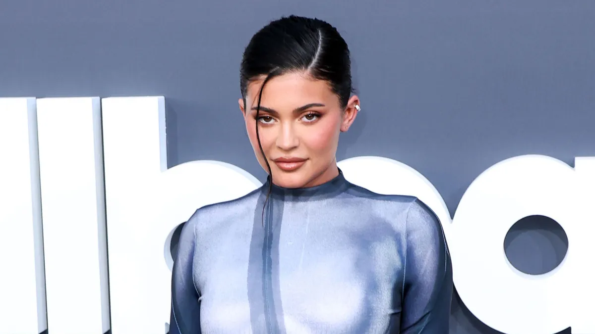 New Trend Alert Kylie Jenner Wears Cut Out Dress Socks and Sandal Heels