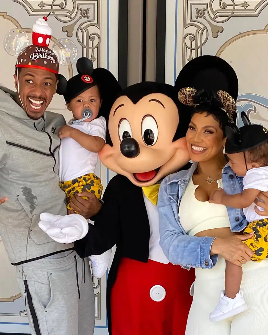 Nick Cannon Abby De La Rosa Twins 1st Birthday