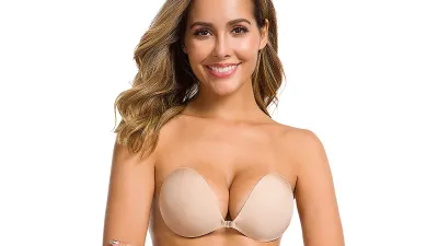 Niidor Adhesive Push-Up Strapless Bra