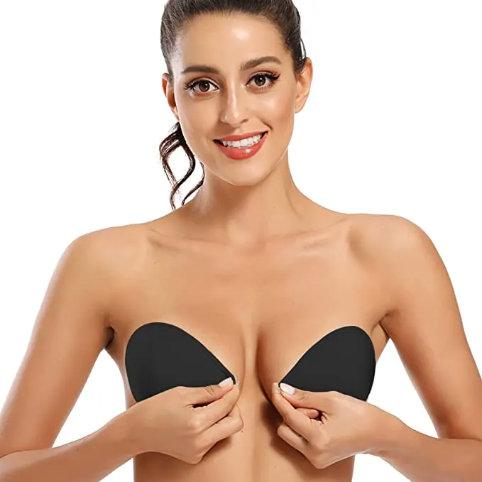 Niidor Adhesive Push-Up Strapless Bra