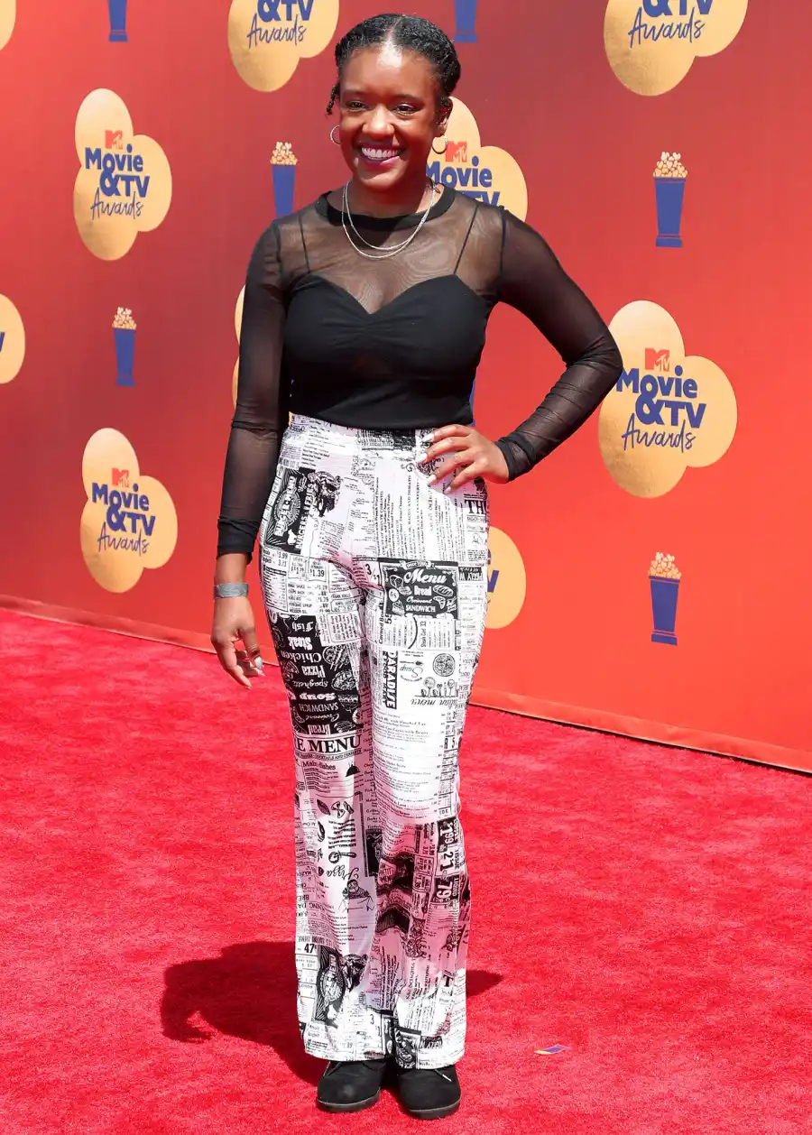 Noveen Crumble Red Carpet MTV Movie & TV Awards 2022