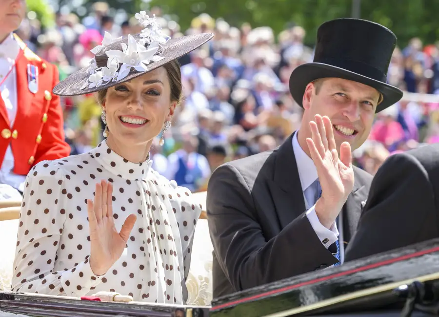 Off Races Prince William Kate Middleton Attend Royal Ascot