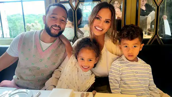 Tooth Fairy Time! Chrissy Teigen's Son Miles Knocks Sister Luna's Tooth