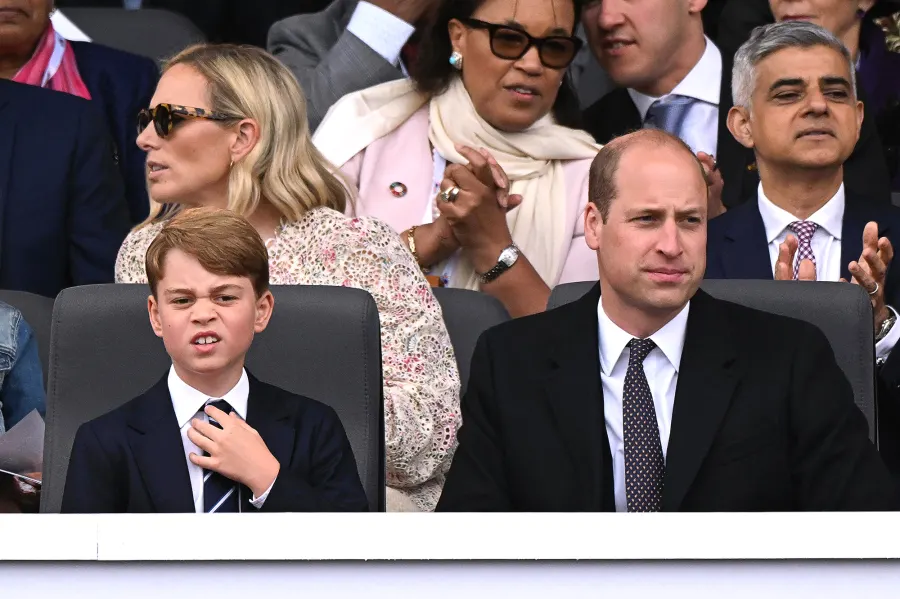 Prince George, Prince Charlotte and Prince Louis Attend Jubilee Pageant With William and Kate: Photos