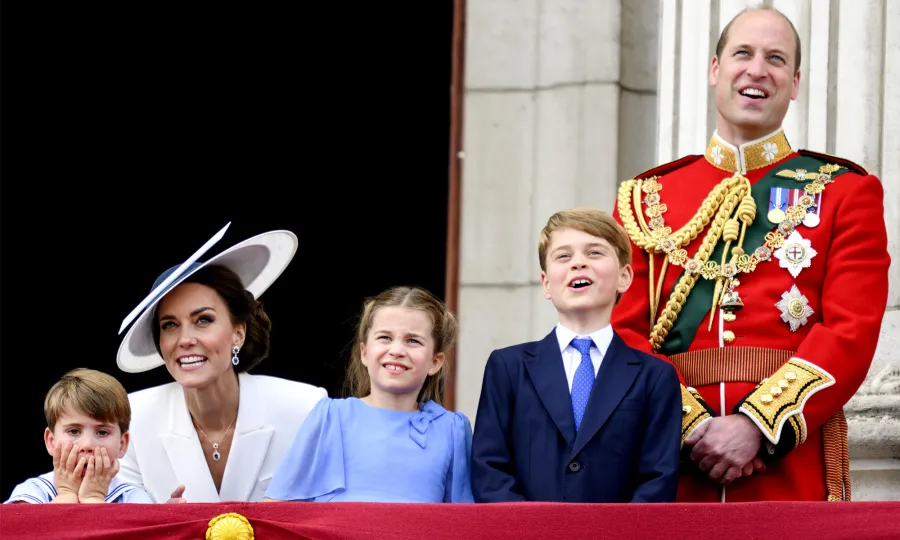 Prince Louis Wears Dad Prince William's Sailor Suit