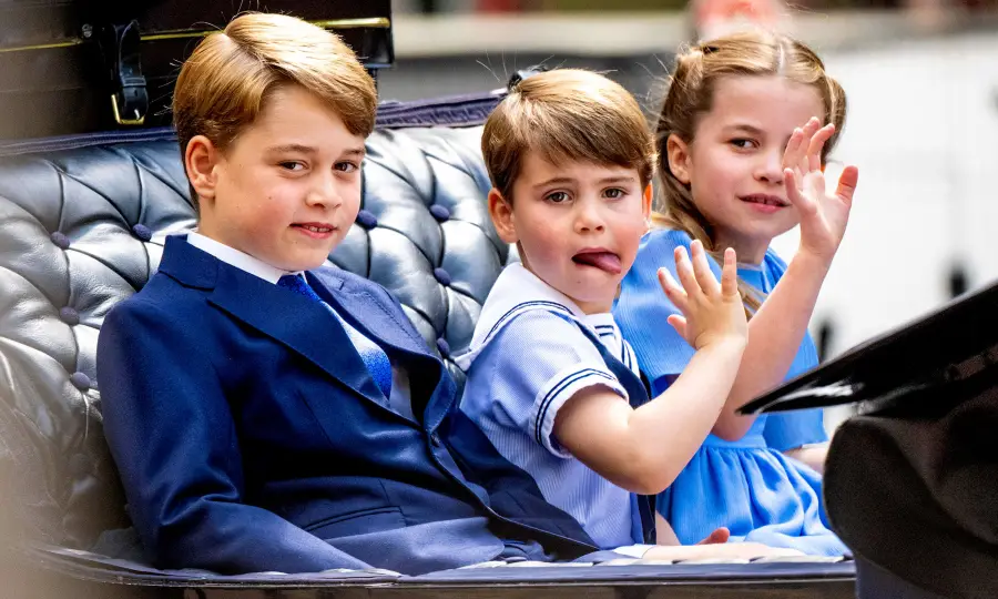 Prince Louis Wears Dad Prince William's Sailor Suit