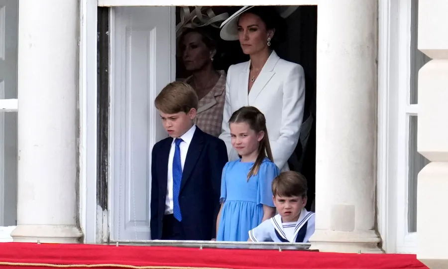 Prince Louis Wears Dad Prince William's Sailor Suit