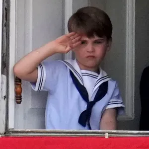 Prince Louis Wears Dad Prince William's Sailor Suit