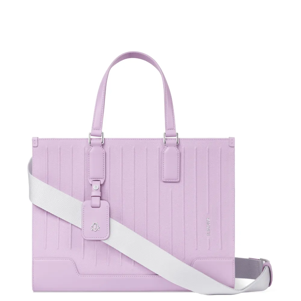 purple medium tote bag