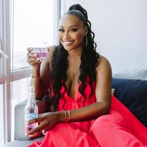 Real Housewives of Atlanta Star Cynthia Bailey Tickled Pink Cocktail Drink