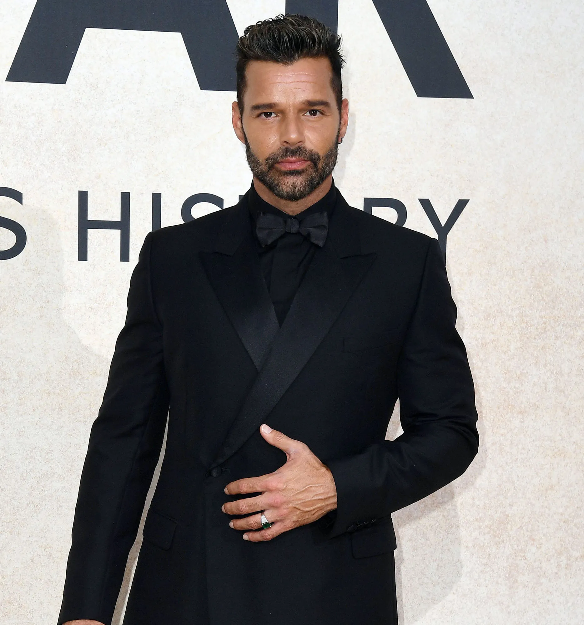 Ricky Martin’s Son Matteo 13 Joins Him On Set For Music Video in Rare Photo