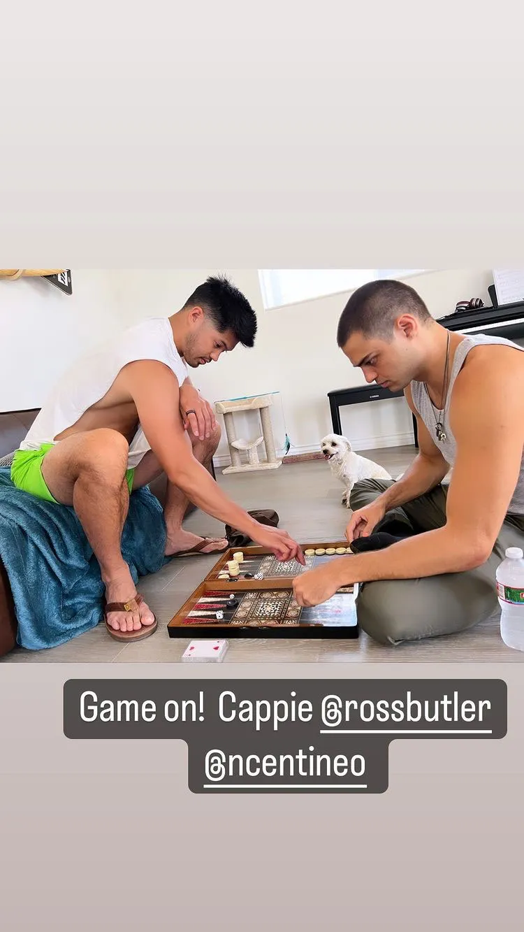 Rob Kardashian Hangs With Noah Centineo and Ross Butler and Sings Neil Diamond