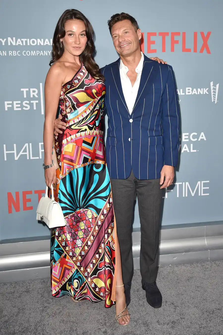 Ryan Seacrest and Aubrey Paige Make Red Carpet Debut As a Couple at Jennifer Lopez Documentary Premiere 1