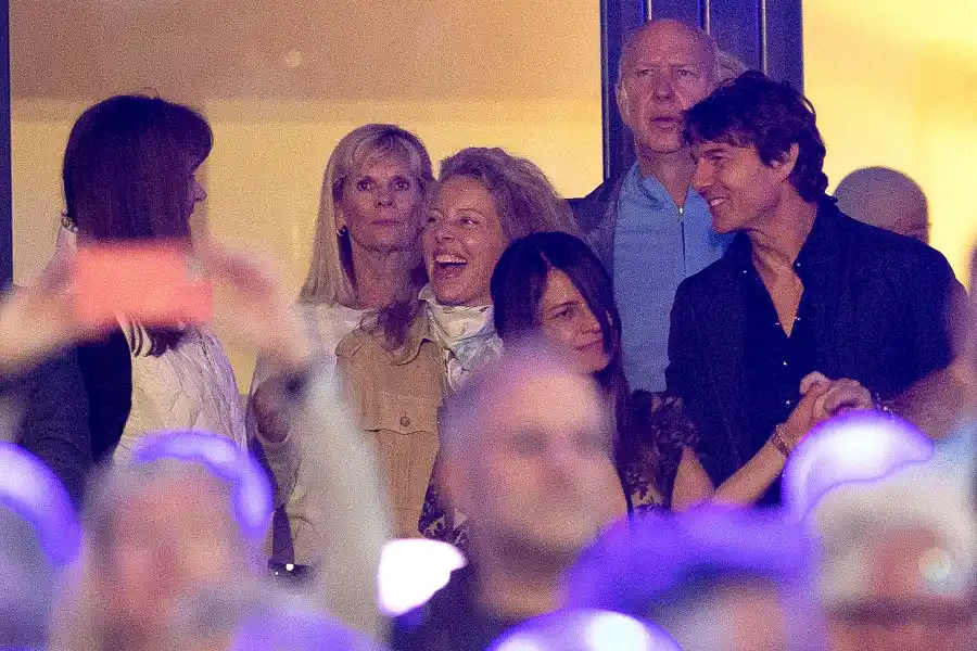Tom Cruise Rocks Out at Rolling Stones Concert in Suite 2