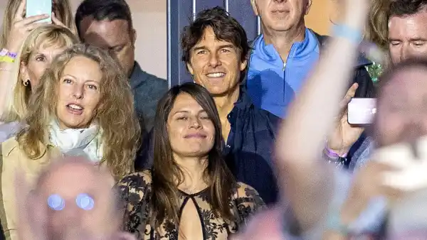 Tom Cruise Rocks Out at Rolling Stones Concert in Suite 4