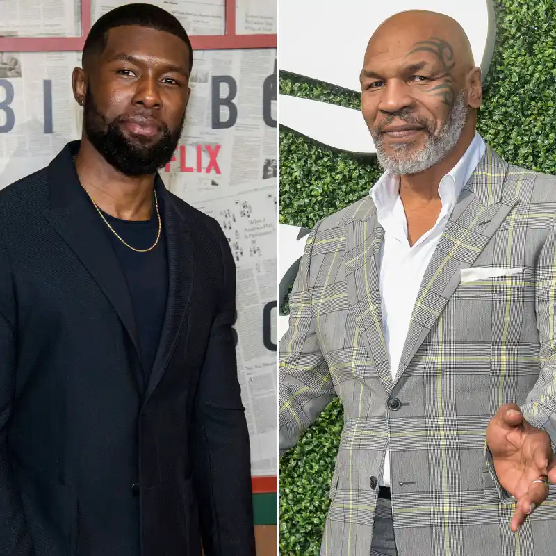 Trevante Rhodes Transforms Into Mike Tyson Hulu Show Face Tat All